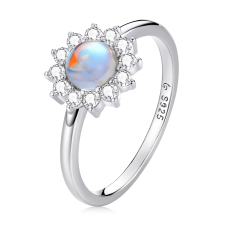 EdenBoutique Dazzling Sun 6 ezüst gyűrű gyűrű