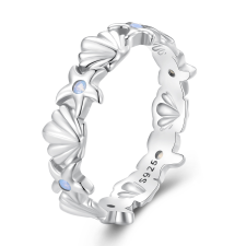 EdenBoutique Gyönyörű tengeri ezüst gyűrű gyűrű