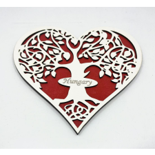  Edényalátét szív életfa Hungary (piros) konyhai eszköz