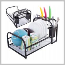  Edényszárító tálca állvánnyal 07130 konyhai eszköz