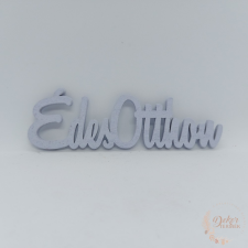  Édes otthon felirat - nagy - lila dekorációs kellék