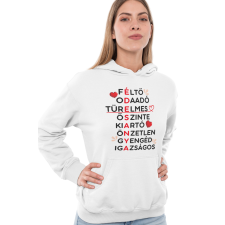  Édesanya - Kapucnis Pulóver női pulóver, kardigán