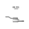  Edex 008.391 Ford kipufogó hátsó dob