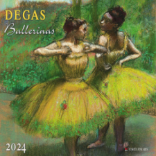 Edgar Degas - Ballerinas 2024 naptár, kalendárium