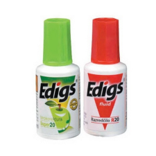 EDIGS Hibajavító szett EDIGS ecsetes hibajavító folyadék+higító 20 ml hibajavító