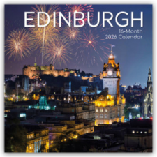  Edinburgh 2026 - 16-Monatskalender naptár, kalendárium