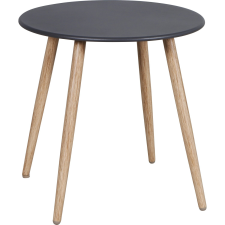Edna kerek kerti kisasztal 46 cm átm. x 46 cm antracit kerti bútor