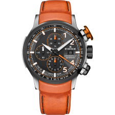 Edox 01129-TGNOCO-GNO Chronorally Automatic Mens Watch 45mm 10ATM, férfi karóra