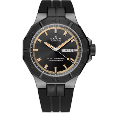 Edox 88008-37GNCA-GBEI Delfin Day-Date, karóra