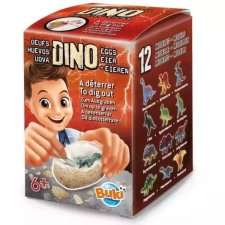 EDU TOYS Buki: Meglepetés dinó tojásban - többféle játékfigura