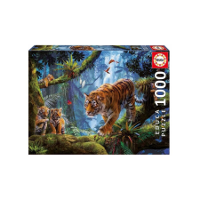 Educa 1000 db-os puzzle - Tigrisek a dzsungelben (17662) puzzle, kirakós