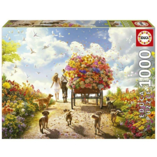 Educa 1000 db-os puzzle - Virágszállítás (19921) puzzle, kirakós