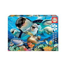 Educa 100 db-os puzzle - Víz alatti szelfi (18062) puzzle, kirakós