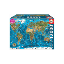 Educa 12000 db-os puzzle - A világ csodái (19057) puzzle, kirakós
