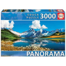 Educa 3000 db-os Panoráma puzzle - Bachalpsee-tó - Svájc (19283) puzzle, kirakós