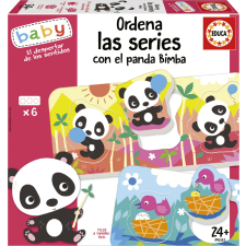 Educa baba puzzle panda barátokkal puzzle, kirakós
