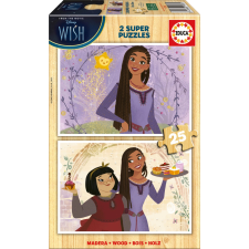 Educa fa puzzle kívánság 2x25 darab puzzle, kirakós