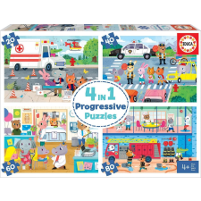  Educa hősök akcióban puzzle 4 az 1-ben puzzle, kirakós