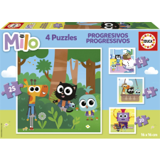 Educa Milo 4 az 1-ben puzzle készlet puzzle, kirakós