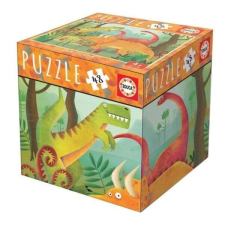 Educa puzzle 48 db-os Mini Box - Dinoszauruszok puzzle, kirakós