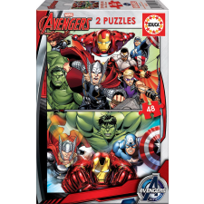 Educa puzzle Avengers összeállítás 2x48 darabos puzzle, kirakós