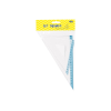 Educa Vonalzó készlet, Educa háromszög 14cm, 2 db ( 45°/60° ) kicsi, bliszteres