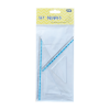 Educa Vonalzó készlet, Educa háromszög 2 db, 13 cm és 18cm, ( 45°/60° ) közepes, bliszteres
