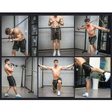 Edzőszalag készlet (11 db) fitness eszköz