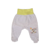 EEVI Plüss bébi nadrág - Bézs / Sárga passzéval - "My Friendly..." 80