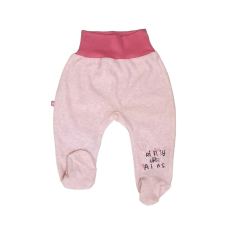 EEVI Plüss bébi nadrág - Rózsaszín "My Friendly..." 74 babanadrág