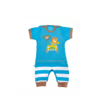 EEVI Rövid ujjú Rugdalózó - Kék Szafaris 86 rugdalózó