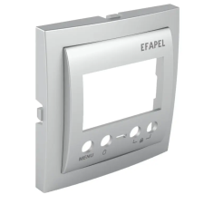  Efapel 90748_TAL Termosztát fedlap, alumínium villanyszerelés
