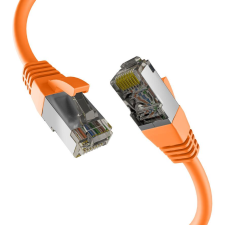 EFB CAT8.1 ORANGE 0,50m RJ45 PATCHKABEL S/FTP PIMF (EC020200278) kábel és adapter
