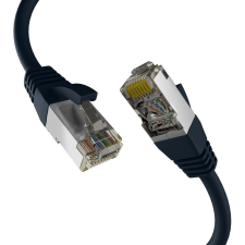 EFB CAT8.1 SCHWARZ 10m RJ45 PATCHKABEL S/FTP PIMF (EC020200307) kábel és adapter
