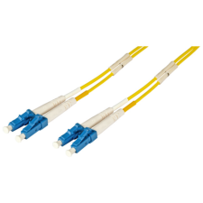 EFB O0350.2 optikai patch kábel LC Duplex 2m - Sárga kábel és adapter