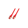 EFB RJ45 Patchkabel S/FTP, Cat.6, LSZH, 0,5m, rot (K5512.0,5)