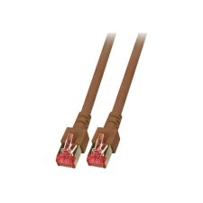 EFB RJ45 Patchkabel S/FTP, Cat.6, LSZH, 10m, braun (K5517.10) kábel és adapter