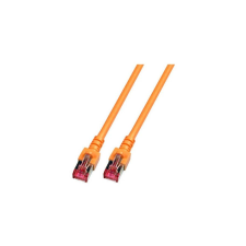 EFB RJ45 Patchkabel S/FTP, Cat.6, LSZH, 2m, orange (K5516.2) kábel és adapter