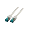 EFB RJ45 Patchkabel S/FTP, Cat.6A, LSZH, 0,25m, grau (MK6001.0,25G)