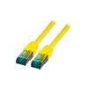 EFB RJ45 Patchkabel S/FTP, Cat.6A, LSZH, 0,5m, gelb (MK6001.0,5Y)