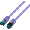 EFB RJ45 Patchkabel S/FTP, Cat.6A, LSZH, 1,5m, violett (MK6001.1,5VI)