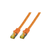 EFB RJ45 Patchkabel S/FTP,Cat.6A,LSZH,Cat.7 Rohk.,1m,orange (MK7001.1O)