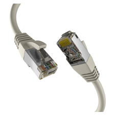 EFB S/FTP CAT8.1 Patch kábel 20m - Szürke kábel és adapter