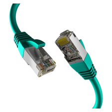 EFB S/FTP CAT8.1 Patch kábel 7.5m - Zöld kábel és adapter