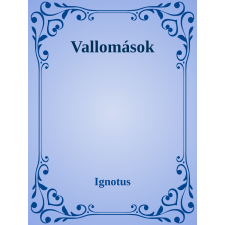 Efficenter Kft. Vallomások szépirodalom