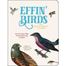  Effin' Birds 12-Month 2024 Monthly/Weekly Planner Calendar – Aaron Reynolds naptár, kalendárium
