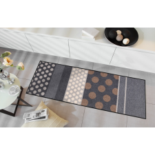 Efia GmbH Glamour Dots grau 060x180 cm szennyfogó szőnyeg lakástextília