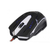 Egér - REBELTEC Cobra - piros szövet vezetékes, optikai fekete Gamer egér, háttérvilágítással egér