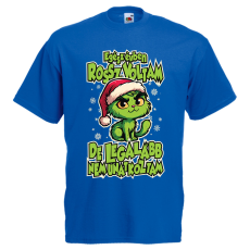  Egész évben rossz voltam - Karácsonyi Férfi Póló