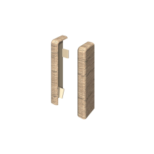 Egger Szegélyléc Sarokprofilok Tölgy közepes barna 2 darab élvédő, sín, szegélyelem